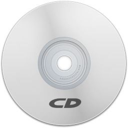 CD White Icon 256x256 png